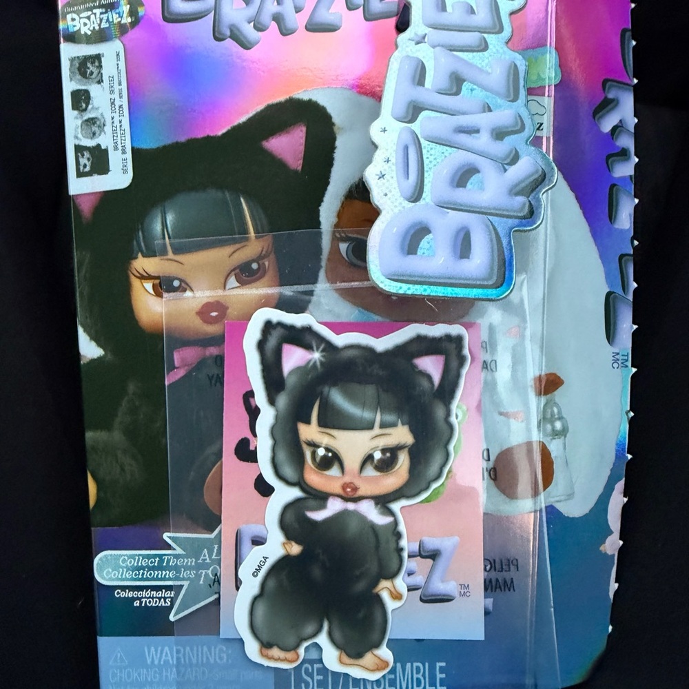 Bratz Bratziez Iconz Jade Cat Keychain